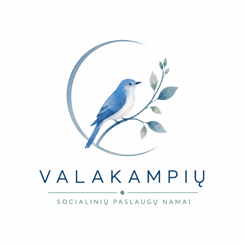 Biudžetinė įstaiga Valakampių socialinių paslaugų namai logotipas