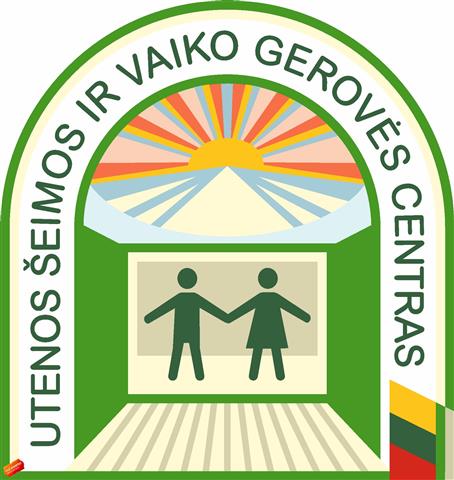 Utenos šeimos ir vaiko gerovės centras logotipas