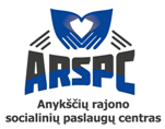 Anykščių rajono socialinių paslaugų centras logotipas