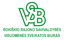 Rokiškio rajono savivaldybės visuomenės sveikatos biuras logotipas