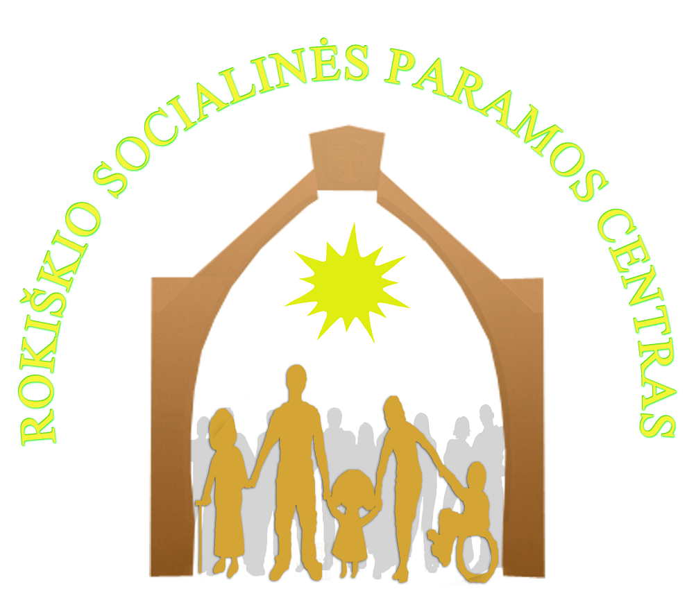 Rokiškio socialinės paramos centras logotipas