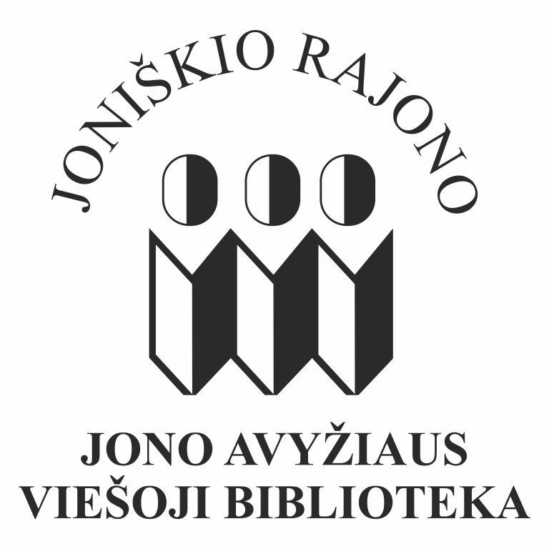Joniškio rajono savivaldybės Jono Avyžiaus viešoji biblioteka logotipas