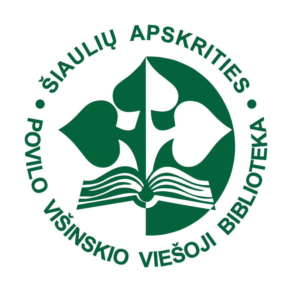 Šiaulių apskrities Povilo Višinskio viešoji biblioteka logotipas