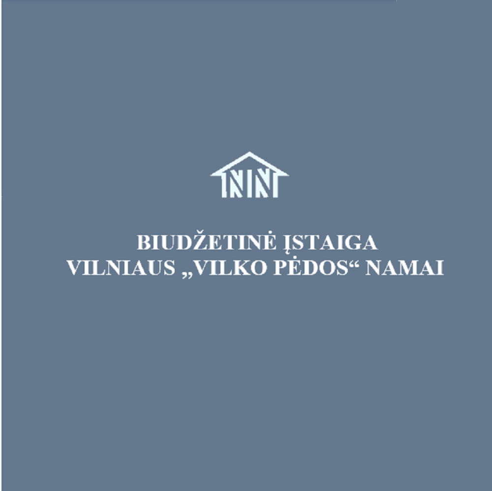 Biudžetinė įstaiga Vilniaus "Vilko pėdos" namai logotipas