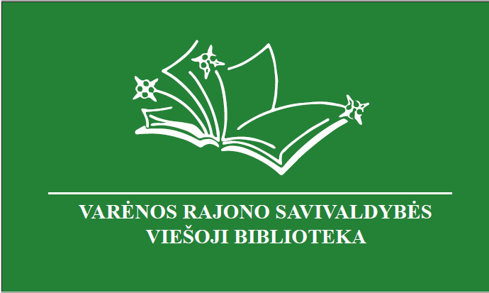 Varėnos rajono savivaldybės viešoji biblioteka logotipas