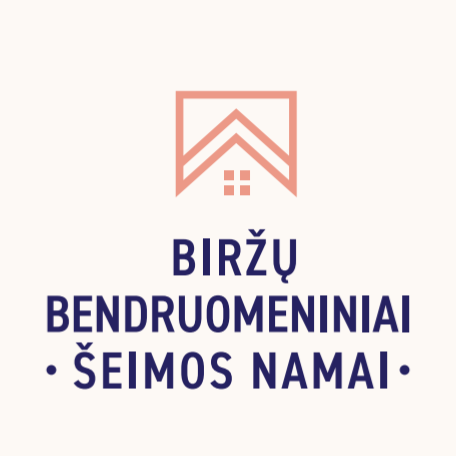 Biržų bendruomeniniai šeimos namai logotipas