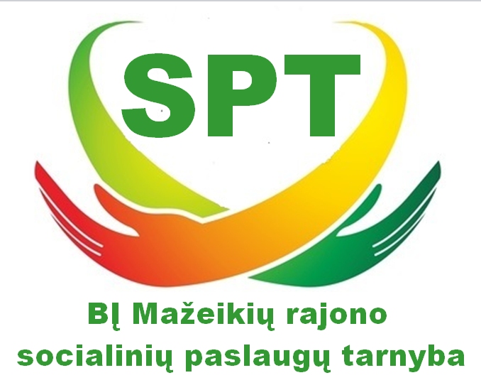 BĮ Mažeikių rajono socialinių paslaugų tarnyba logotipas