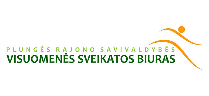Plungės rajono savivaldybės visuomenės sveikatos biuras logotipas