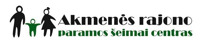 Akmenės rajono paramos šeimai centras logotipas
