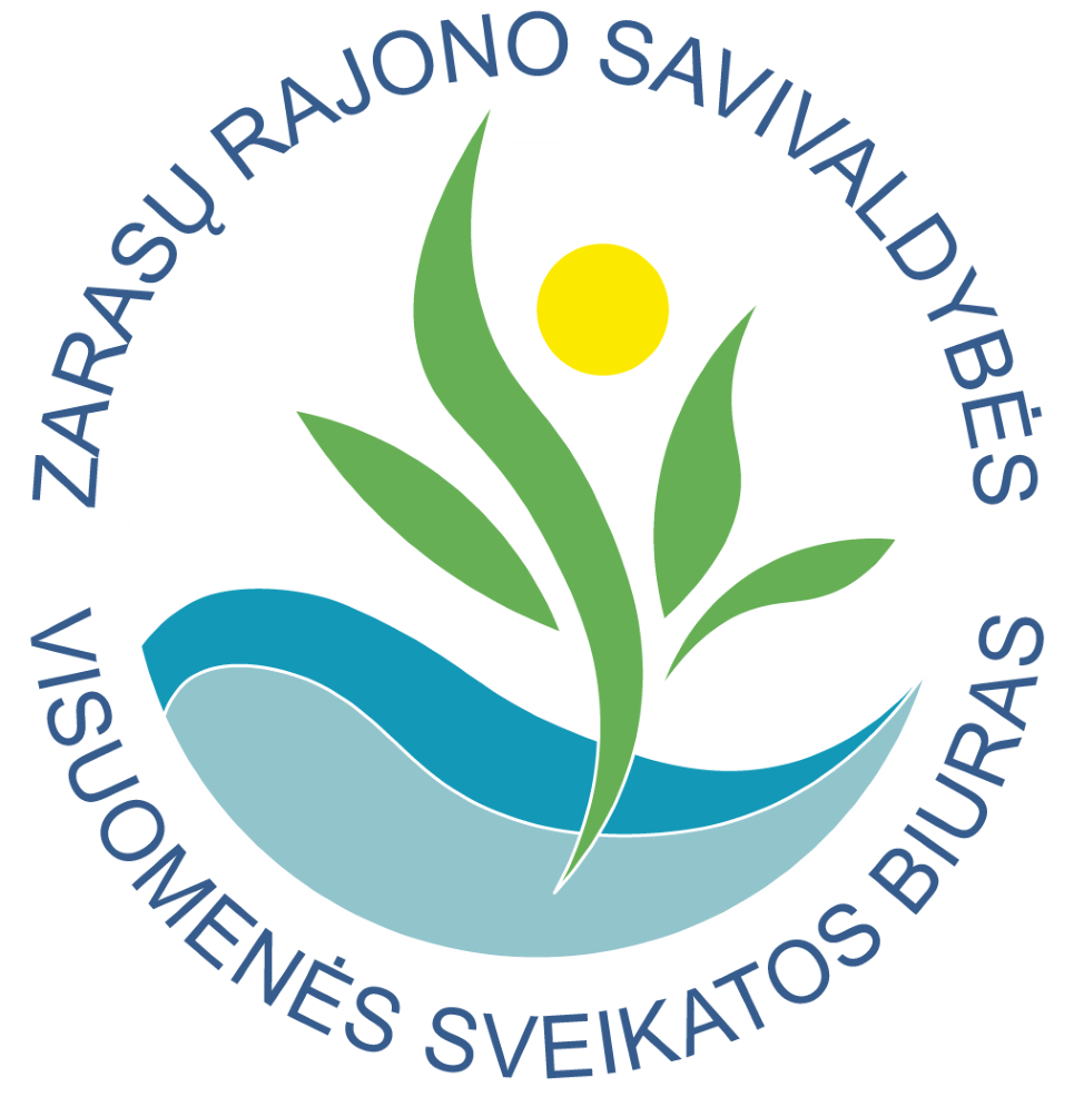 Zarasų rajono savivaldybės visuomenės sveikatos biuras logotipas
