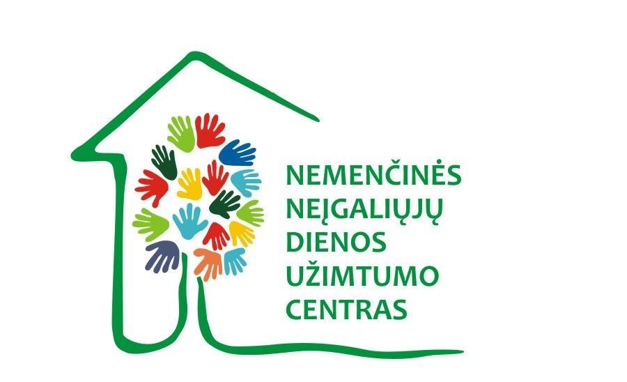 Nemenčinės neįgaliųjų dienos užimtumo centras logotipas