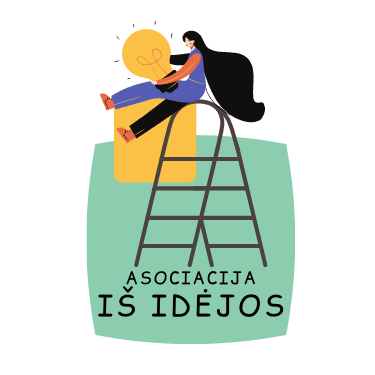 Asociacija "Iš idėjos" logotipas