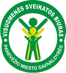 Panevėžio miesto savivaldybės visuomenės sveikatos biuras logotipas