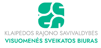 Klaipėdos rajono savivaldybės visuomenės sveikatos biuras logotipas