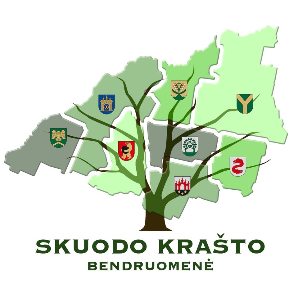 Skuodo krašto bendruomenė logotipas