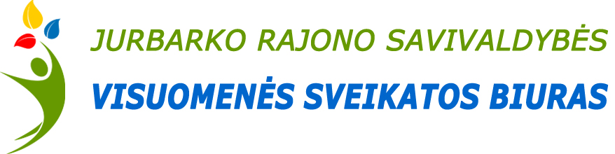 Jurbarko rajono savivaldybės visuomenės sveikatos biuras logotipas