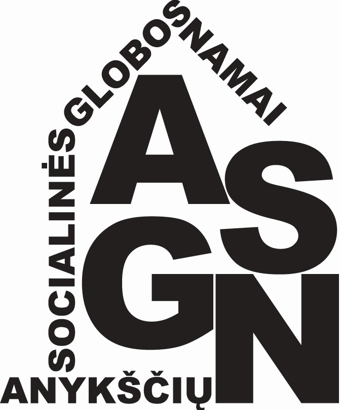 Anykščių socialinės globos namai logotipas