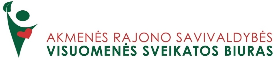 Akmenės rajono savivaldybės visuomenės sveikatos biuras logotipas