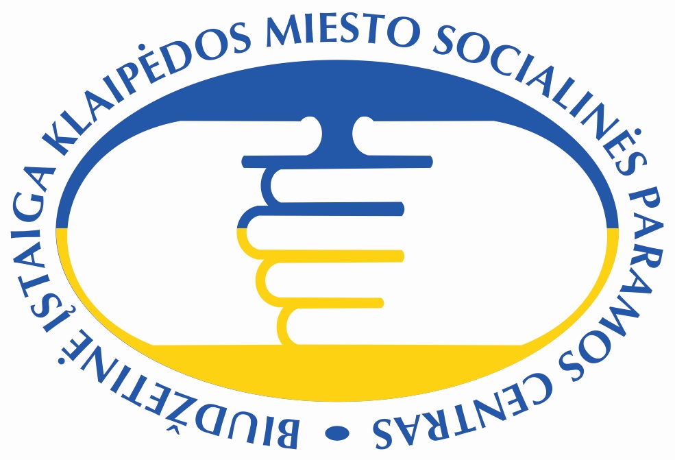 Klaipėdos miesto socialinės paramos centras logotipas