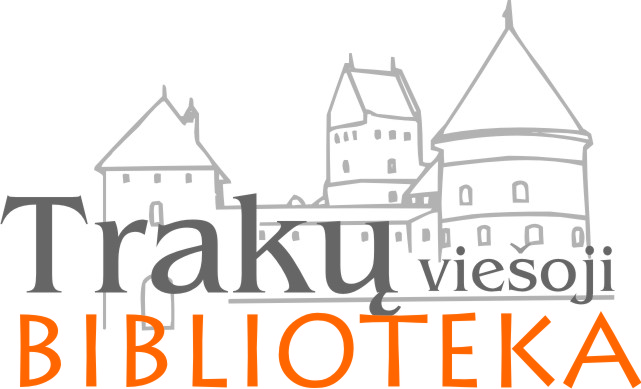 Trakų rajono savivaldybės viešoji biblioteka logotipas