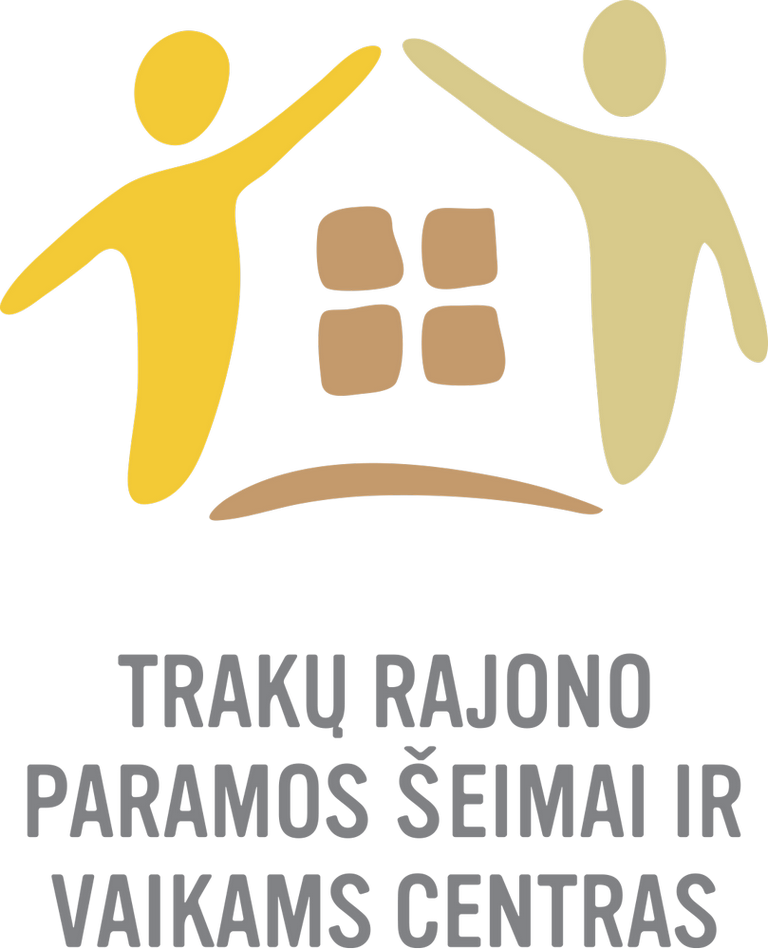 Trakų rajono paramos šeimai ir vaikams centras logotipas