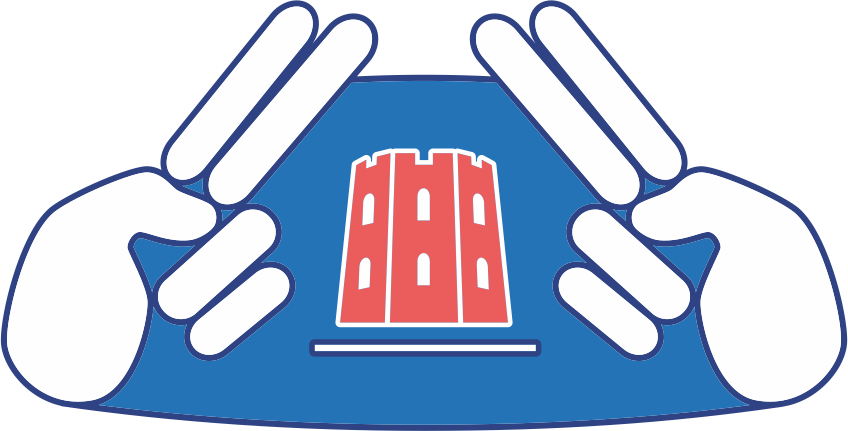 VŠĮ Vilniaus kurčiųjų reabilitacijos centras logotipas