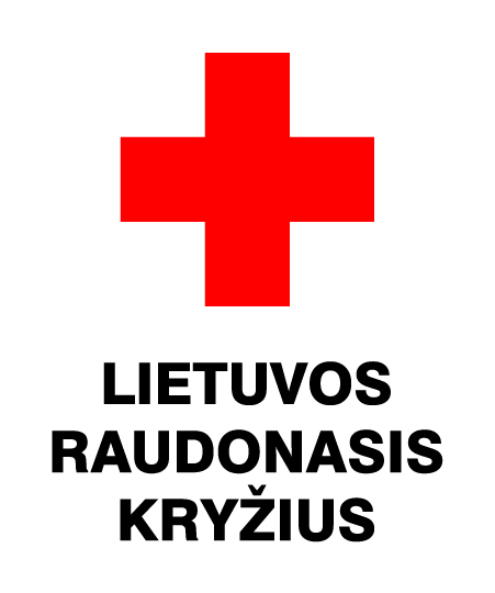 Lietuvos Raudonasis Kryžius draugija Elektrėnų skyrius logotipas