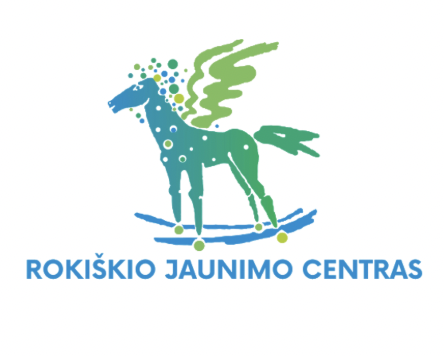 Rokiškio jaunimo centras logotipas