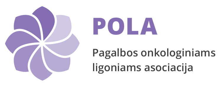 Pagalbos onkologiniams ligoniams asociacija logotipas