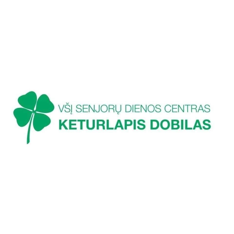 VŠĮ Senjorų dienos centras Keturlapis Dobilas logotipas