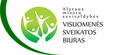 Alytaus miesto savivaldybės visuomenės sveikatos biuras logotipas