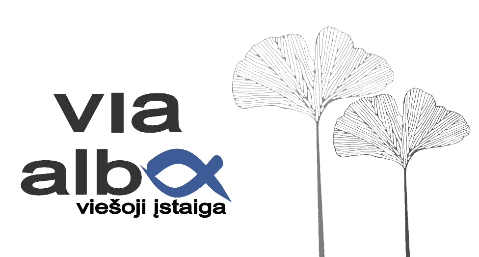 VšĮ  "Via alba" logotipas